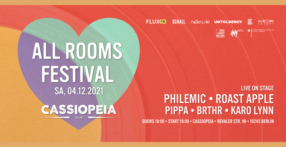 Tickets ALL ROOMS Festival 2021,  in Berlin
